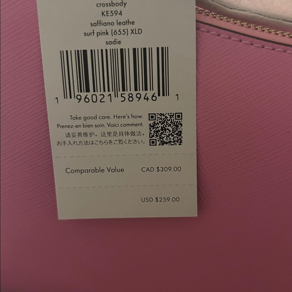 Kate Spade Pink Crossbody Bag - Picture 2 of 7